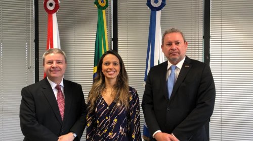 Ministro do TCU recebe integrantes da CONAMP